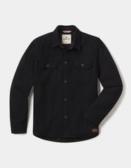 Brightside Flannel Lined Workwear Jacket in Black from The Normal Brand.