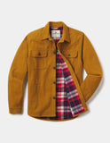 Brightside Flannel Lined Workwear Jacket in Gold from The Normal Brand.