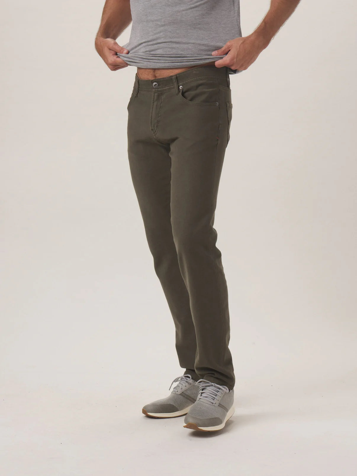 Comfort Terry Pant in Olive from The Normal Brand.