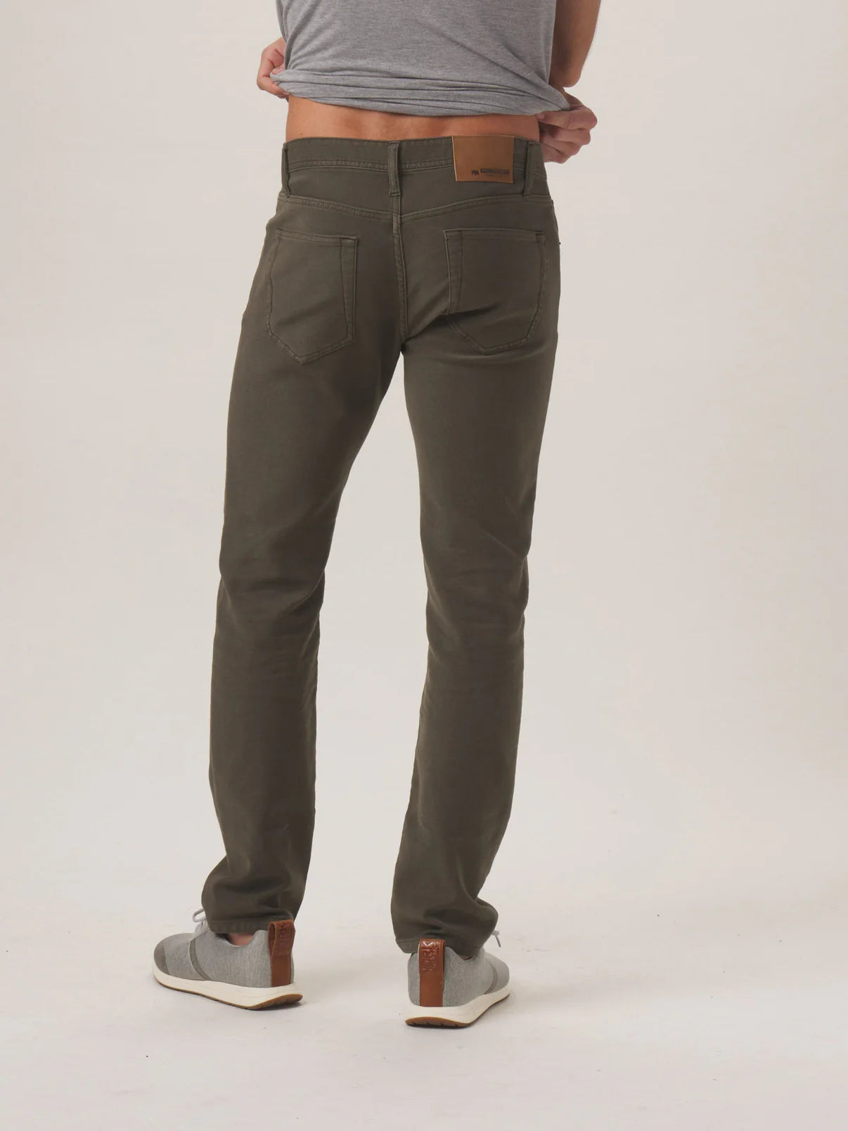 Comfort Terry Pant in Olive from The Normal Brand.