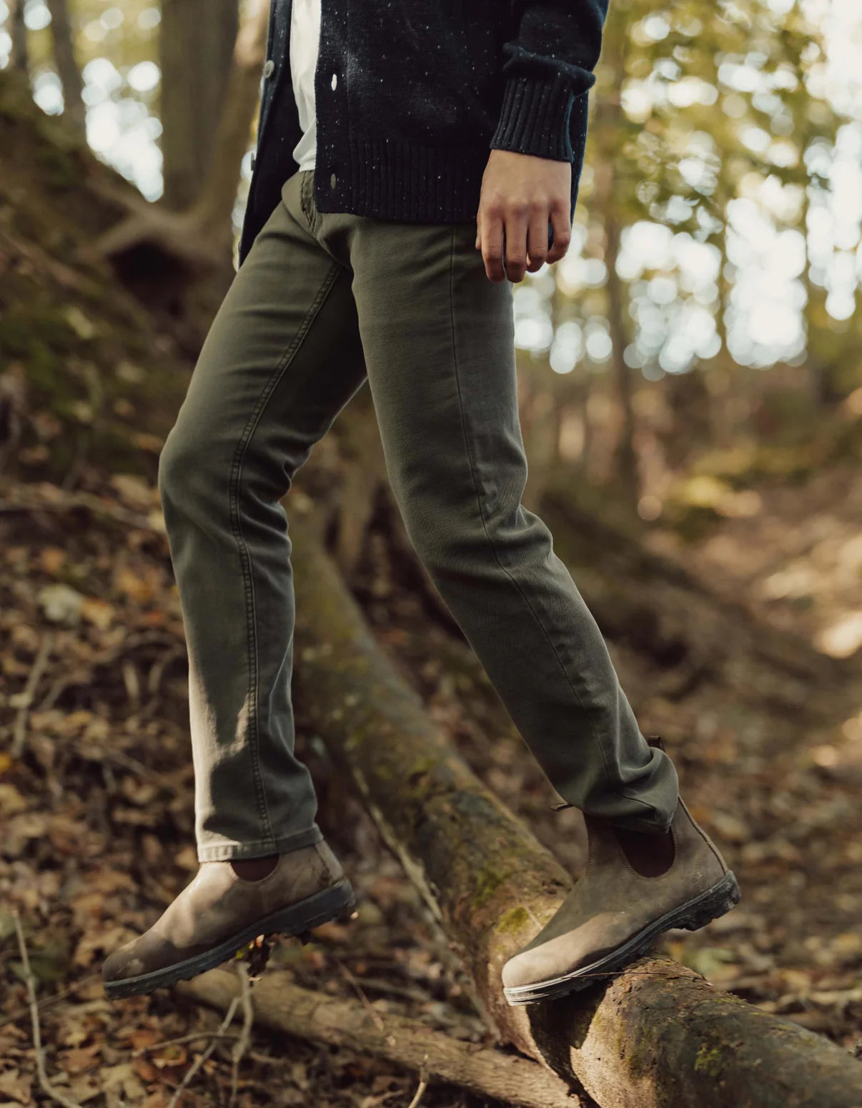 Comfort Terry Pant in Olive from The Normal Brand.