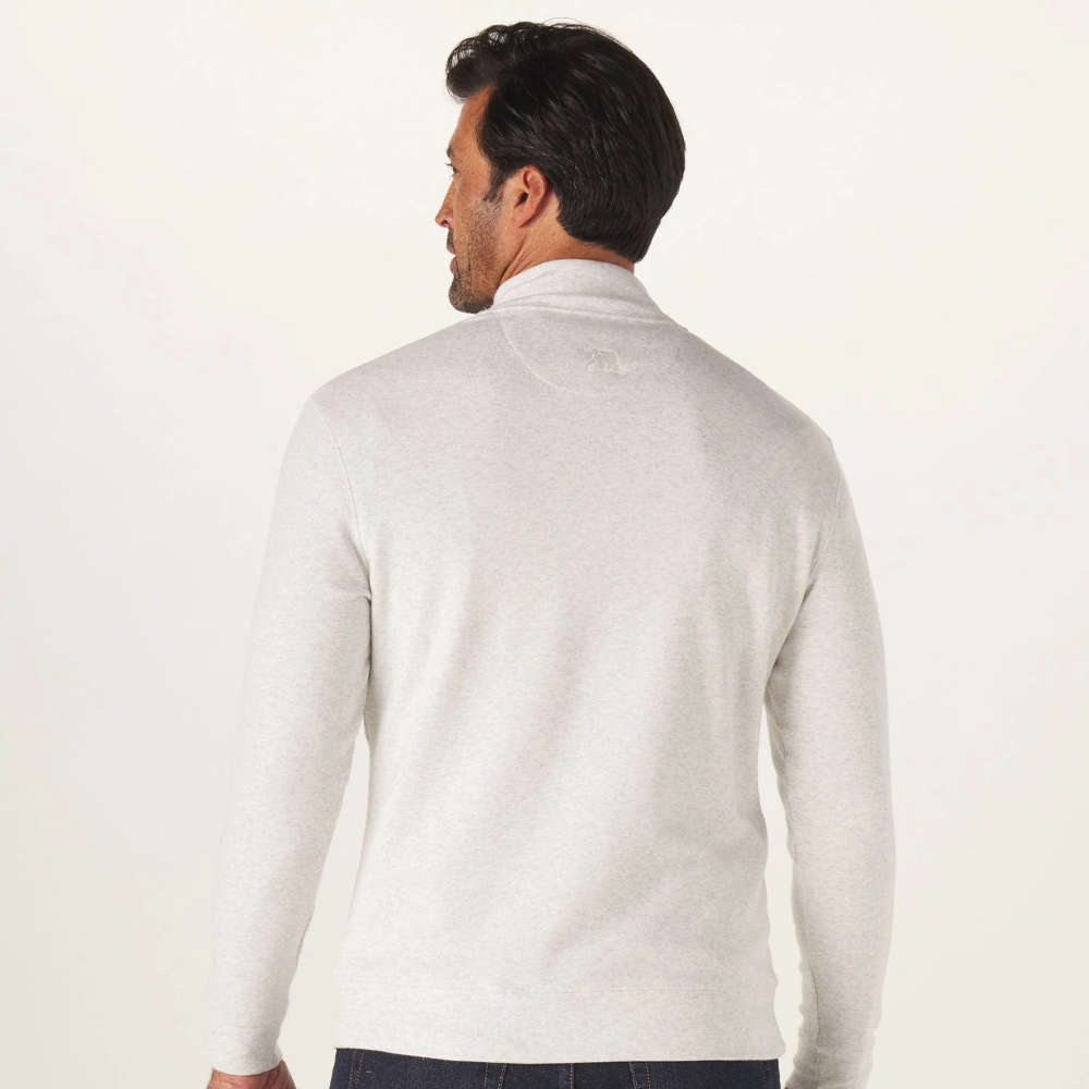 The back of a Puremeso Button Popover shirt from The Normal Brand. 