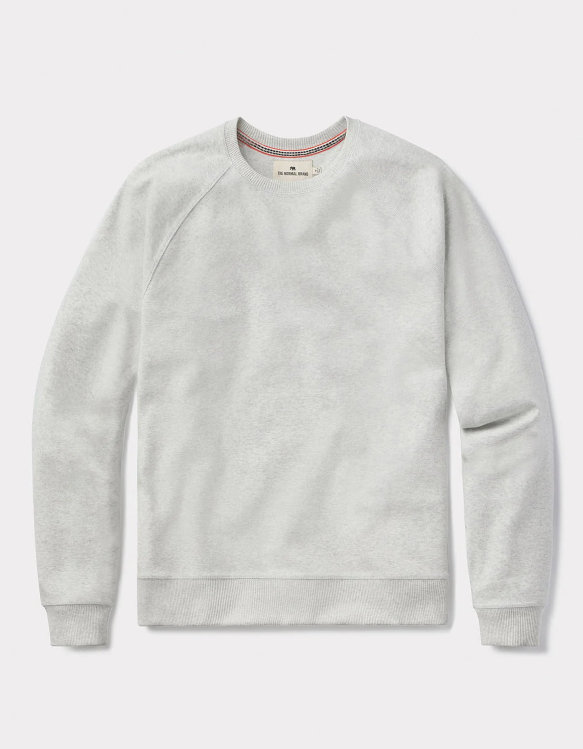 スウェット・トレーナー COVERNAT Terry Semi Over Raglan Man to Man Ecru crews24-black-front-p_2161x.