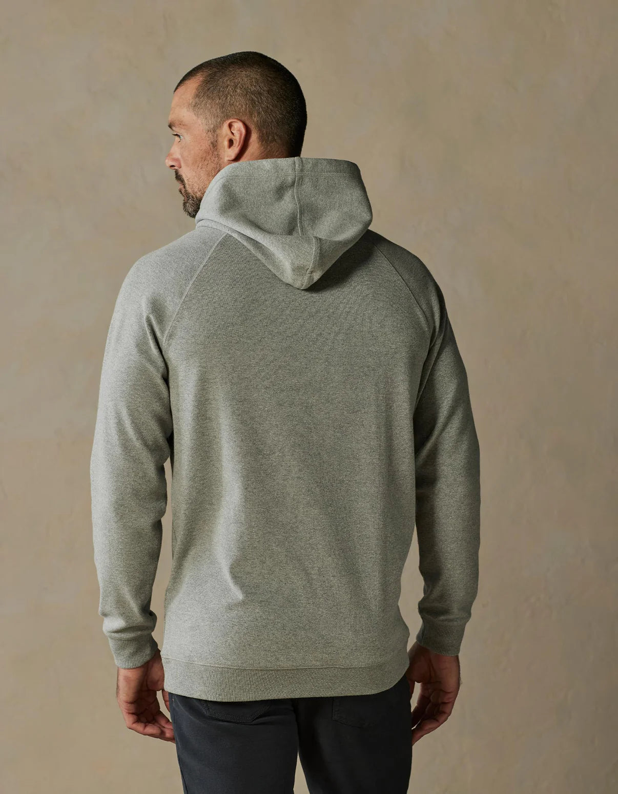 Puremeso Weekend Hoodie in Athletic Grey from The Normal Brand.