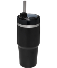 The Quencher H2.O FlowState™ Tumbler 14 Oz in color Black.