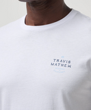 A white t-shirt form TravisMathew.