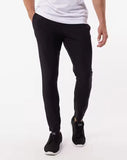 TravisMathew Travel Pant 2.0 Jogger in the color black.