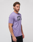 The TravisMathew Waina Short Sleeve Tee in the color purple.