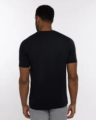 TravisMathew Private Palapa Tee in the color black.