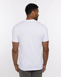 TravisMathew Men's Reef Life Tee in the color white.