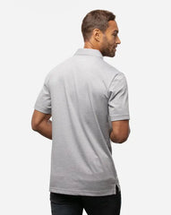 TravisMathew The Zinna Polo in the color heather grey.