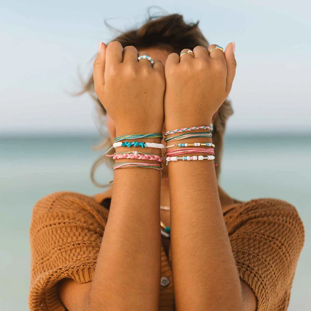 Pura Vida Tropical Breeze Silver Bracelet