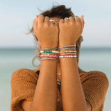 Pura Vida Tropical Breeze Silver Bracelet