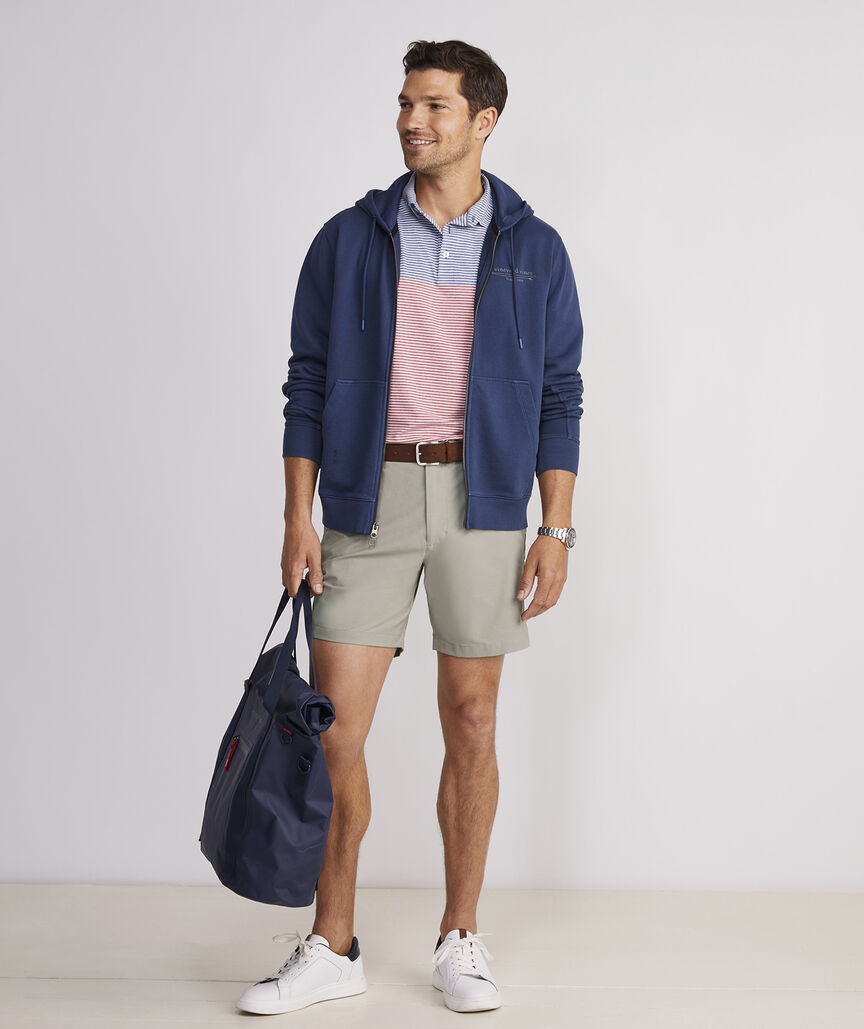 Vineyard Vines 7" On-The-Go Shorts | Khaki