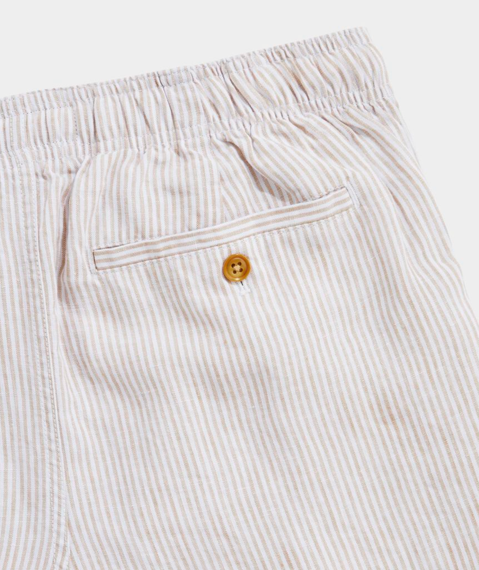 Vineyard Vines 7" Pull-On Linen Short | Cappuccino