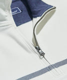 Vineyard Vines Breton Stripe Saltwater Quarter-Zip | Nautical Navy