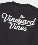 Vineyard Vines Golf Flag Short Sleeve Tee | Jet Black