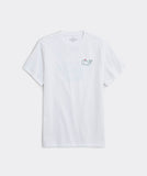 Vineyard Vines Golf Flag Short Sleeve Tee | White Cap