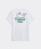 Vineyard Vines Golf Flag Short Sleeve Tee | White Cap