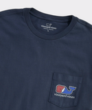 Grateful Dead Whale Fill Short Sleeve Pocket Tee