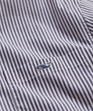 Vineyard Vines Stripe Stretch Poplin Shirt | Nautical Navy