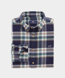 Vineyard Vines Flannel Plaid Whale Shirt