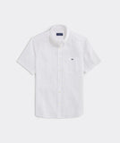 Vineyard Vines Linen Solid Shirt - White