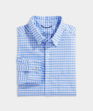 Vineyard Vines Gingham On-The-Go Brrr Shirt.