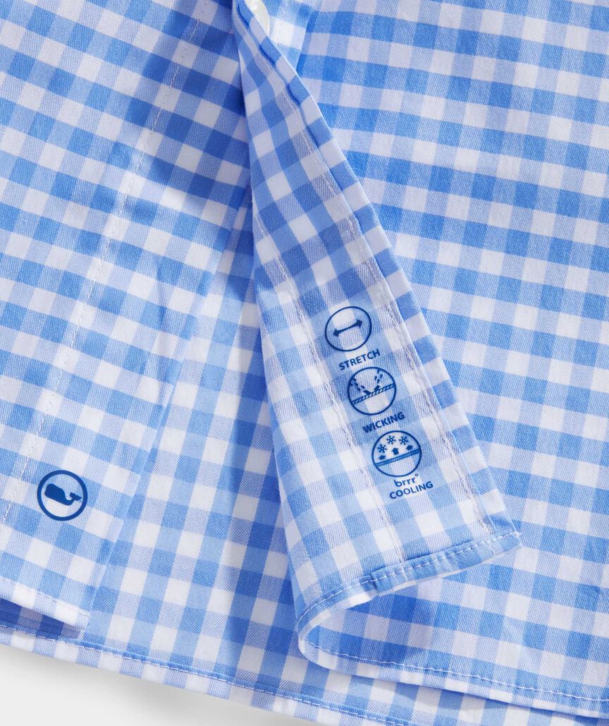 Gingham On-The-Go Brrr Shirt