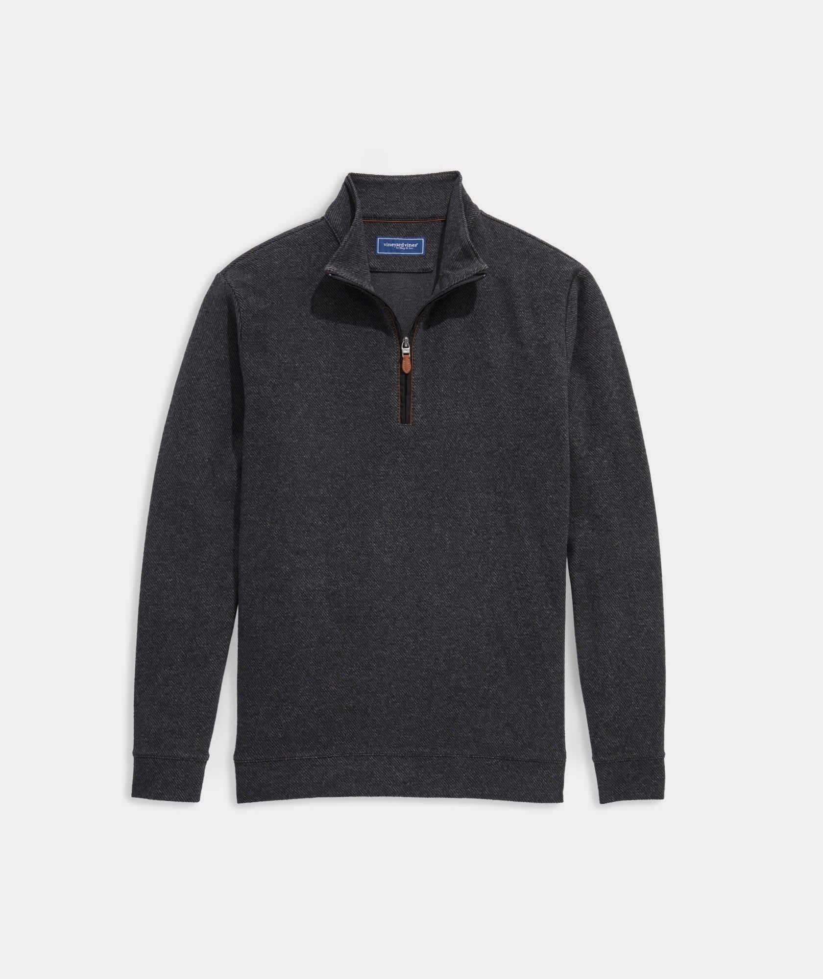 Vineyard Vines men's Calm Water Quarter-Zip in the color nocturne. 