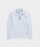 A Vineyard Vines Men's Sankaty Quarter-Zip in the color white.