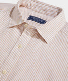 Vineyard Vines Stripe Linen Short Sleeve Shirt.