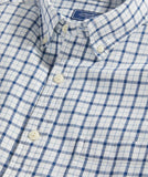 Vineyard Vines Indigo Check Twill Shirt.