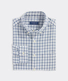 Vineyard Vines Indigo Check Twill Shirt.