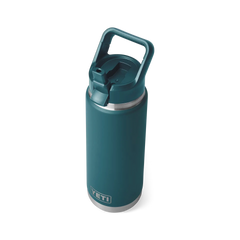YETI Rambler 26 oz Water Bottle With Straw Cap - Agave Teal