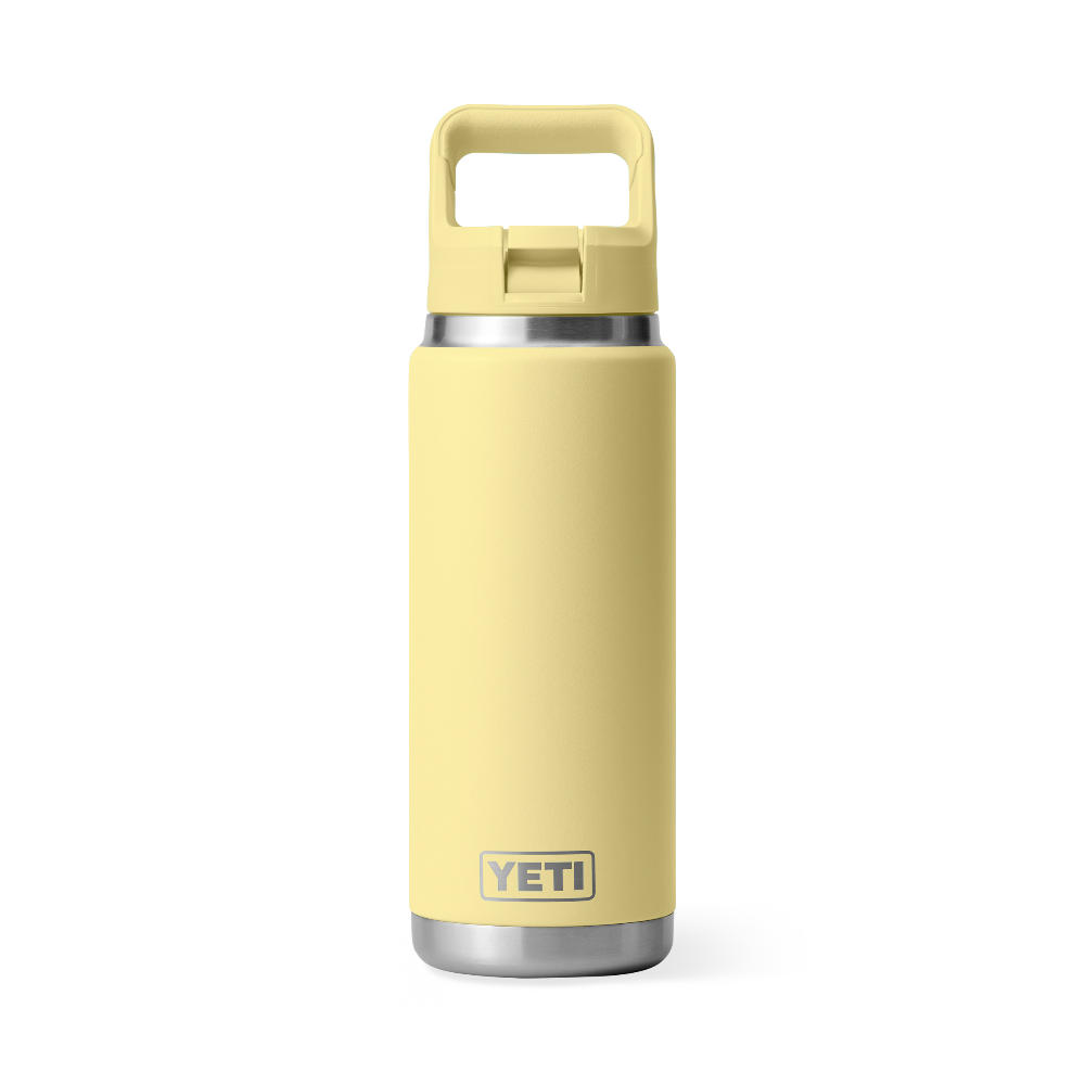 YETI Rambler 26 oz Water Bottle With Straw Cap - Daybreak Yellow