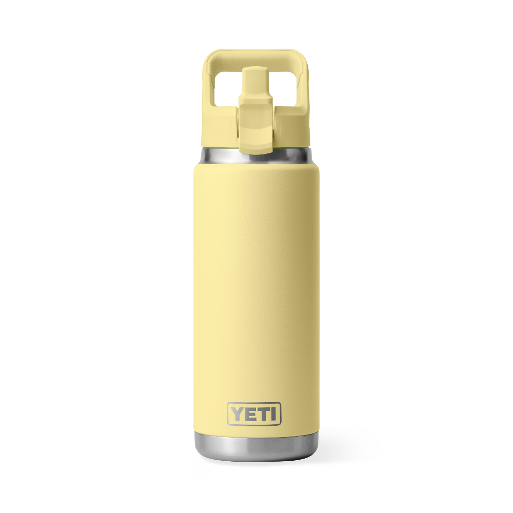 YETI Rambler 26 oz Water Bottle With Straw Cap - Daybreak Yellow