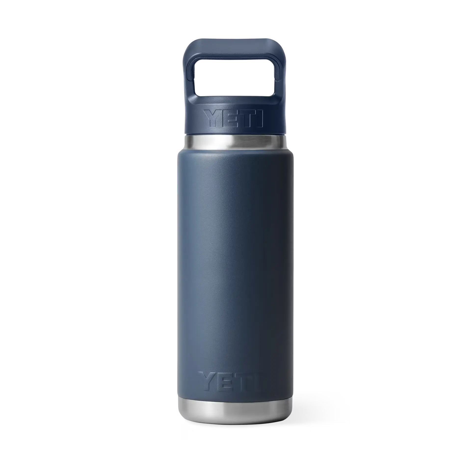 YETI Rambler 26 oz Water Bottle With Straw Cap - Navy