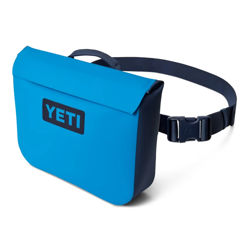 YETI SideClick Strap in Big Wave Blue Navy.