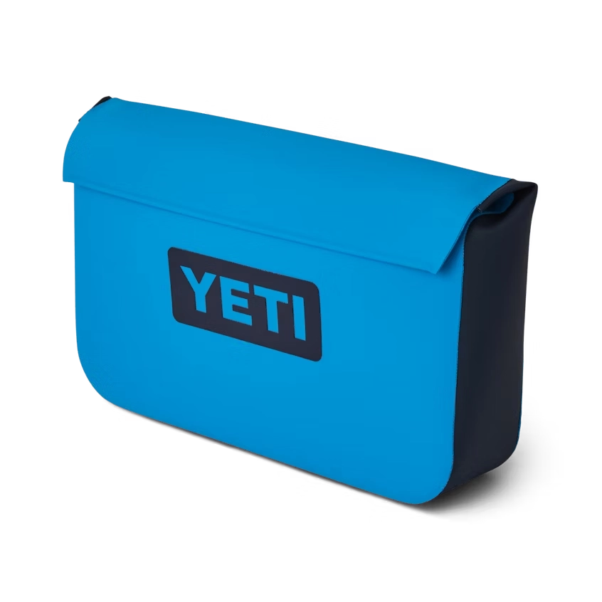 YETI SideKick Dry 3L Gear Box in Big Wave Blue.