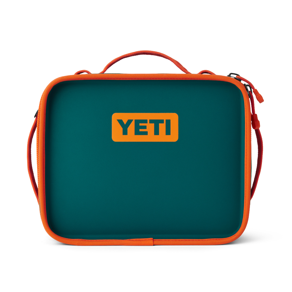 YETI Daytrip Lunch Box In color teal and orange. From YETI Crossover collection.
