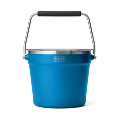 YETI Rambler Beverage Bucket in Big Wave Blue.