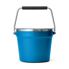 YETI Rambler Beverage Bucket in Big Wave Blue.