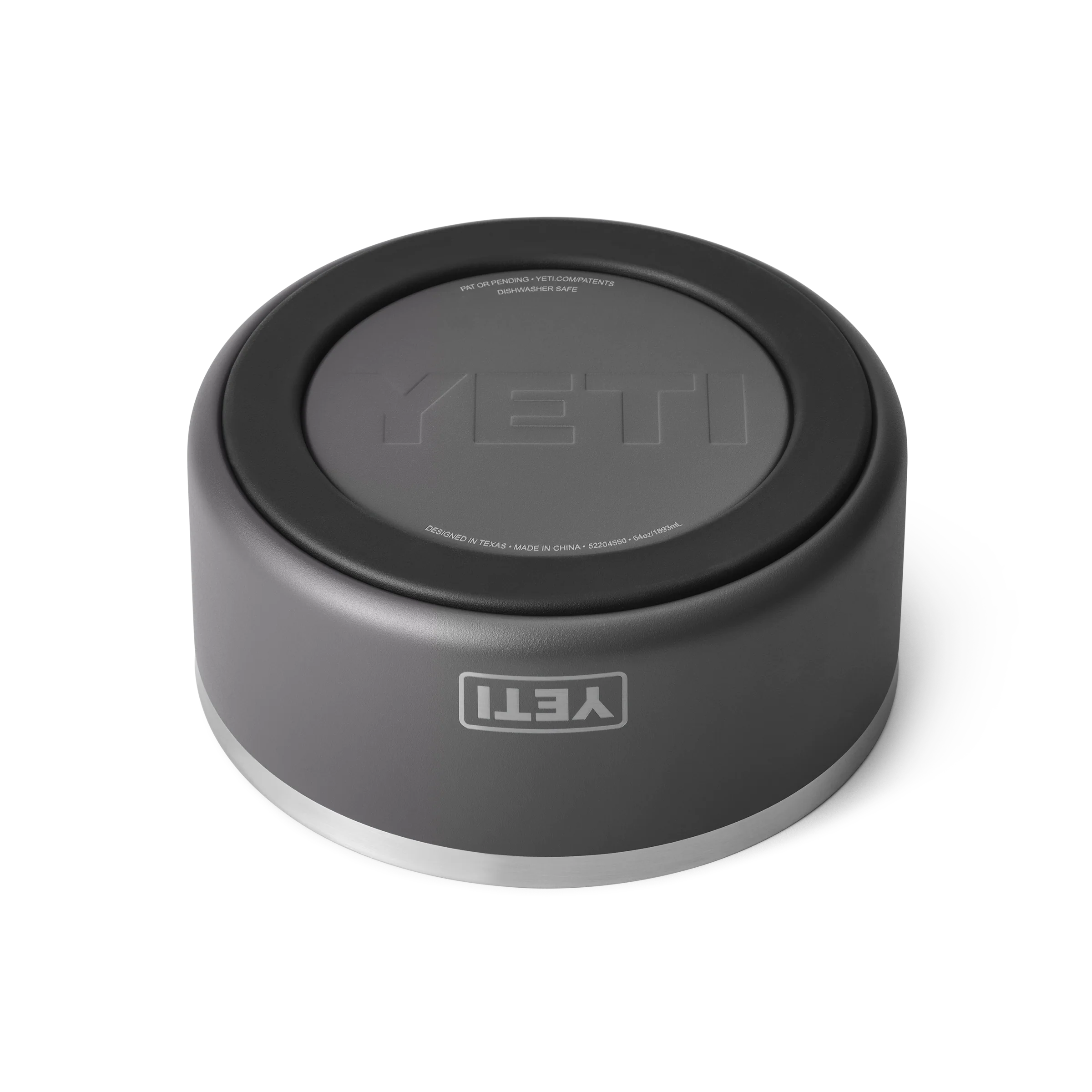 YETI Boomer 8 Dog Bowl - Charcoal