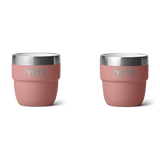 Rambler 4 oz Cups (2 Pack) in color Sandstone Pink.