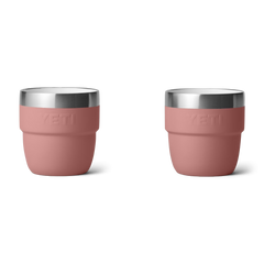 Rambler 4 oz Cups (2 Pack) in color Sandstone Pink.