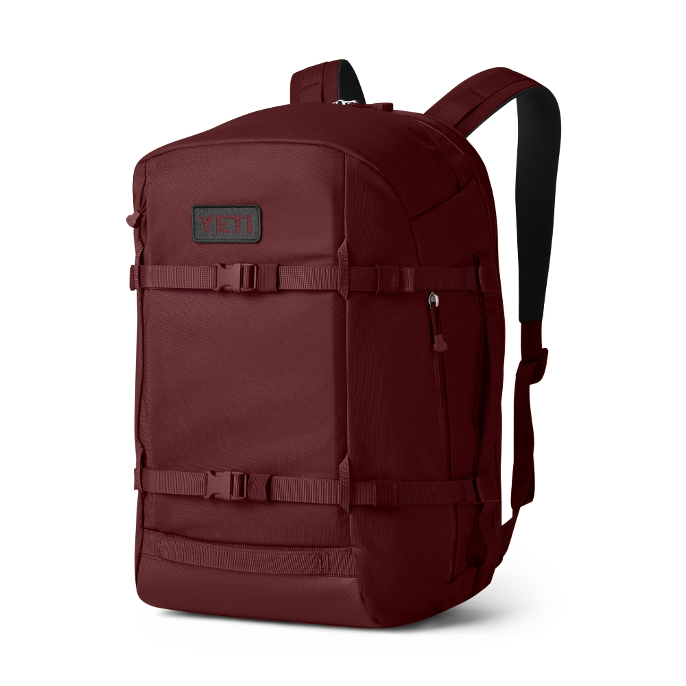 Crossroads YETI Backpack in Wild Vine Red.