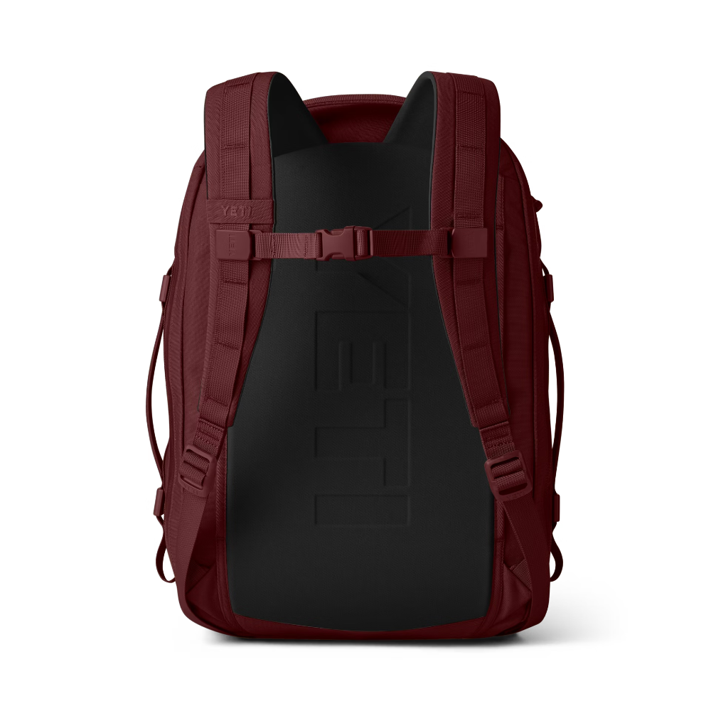 Crossroads YETI Backpack in Wild Vine Red.