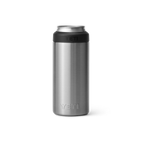 YETI Rambler 12 oz Colster® Slim Can Cooler in color Stainless.