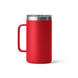 YETI Rambler 24 oz Mug With Magslider™ Lid in color Rescue Red.